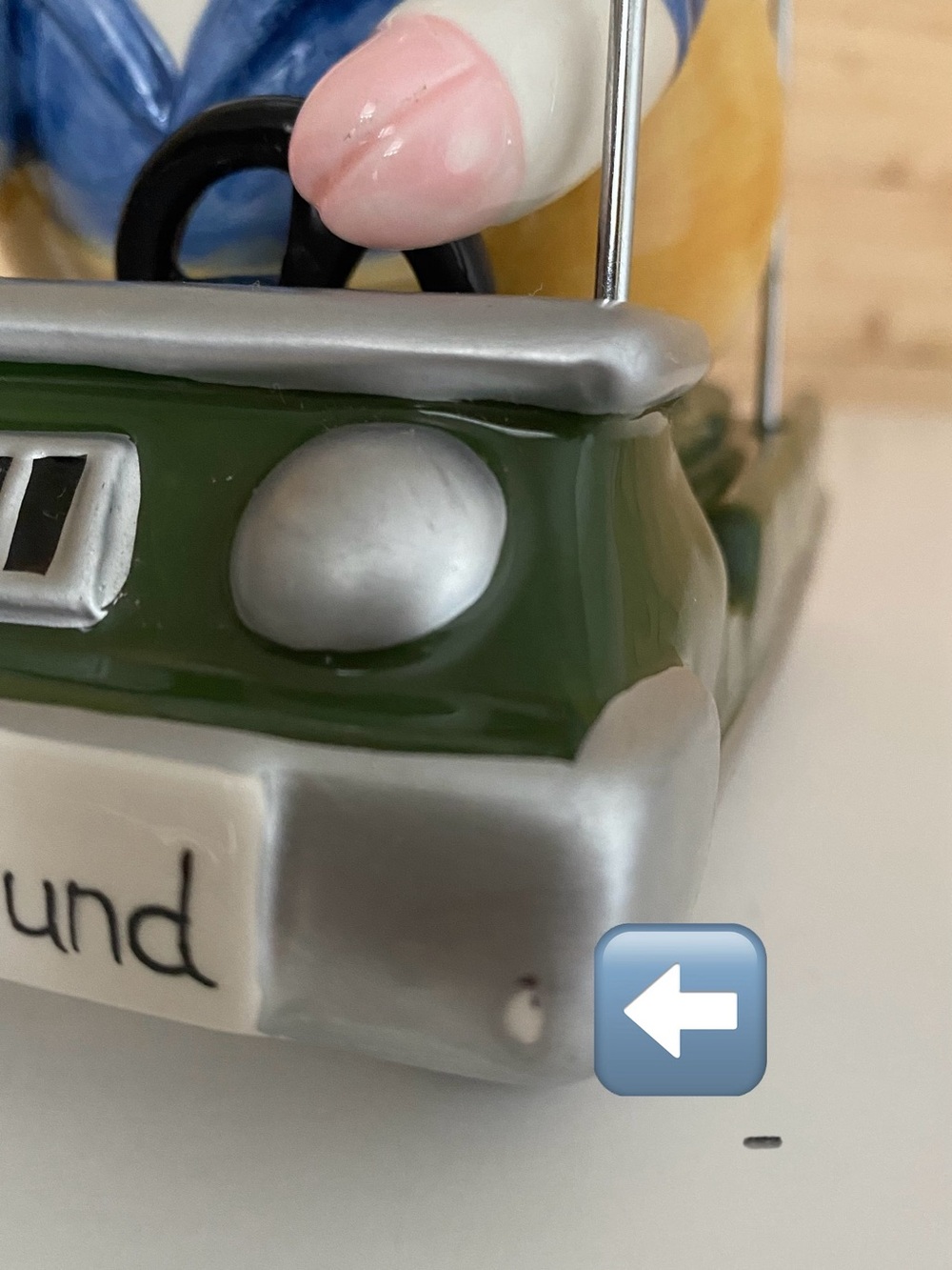 RARE Collectible Mud Pie Golf Cart Coin Piggy Bank Greens Fee Fund Golf Bank - Picture 14 of 14